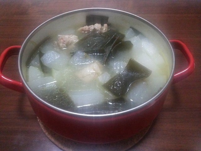 海带冬瓜排骨汤