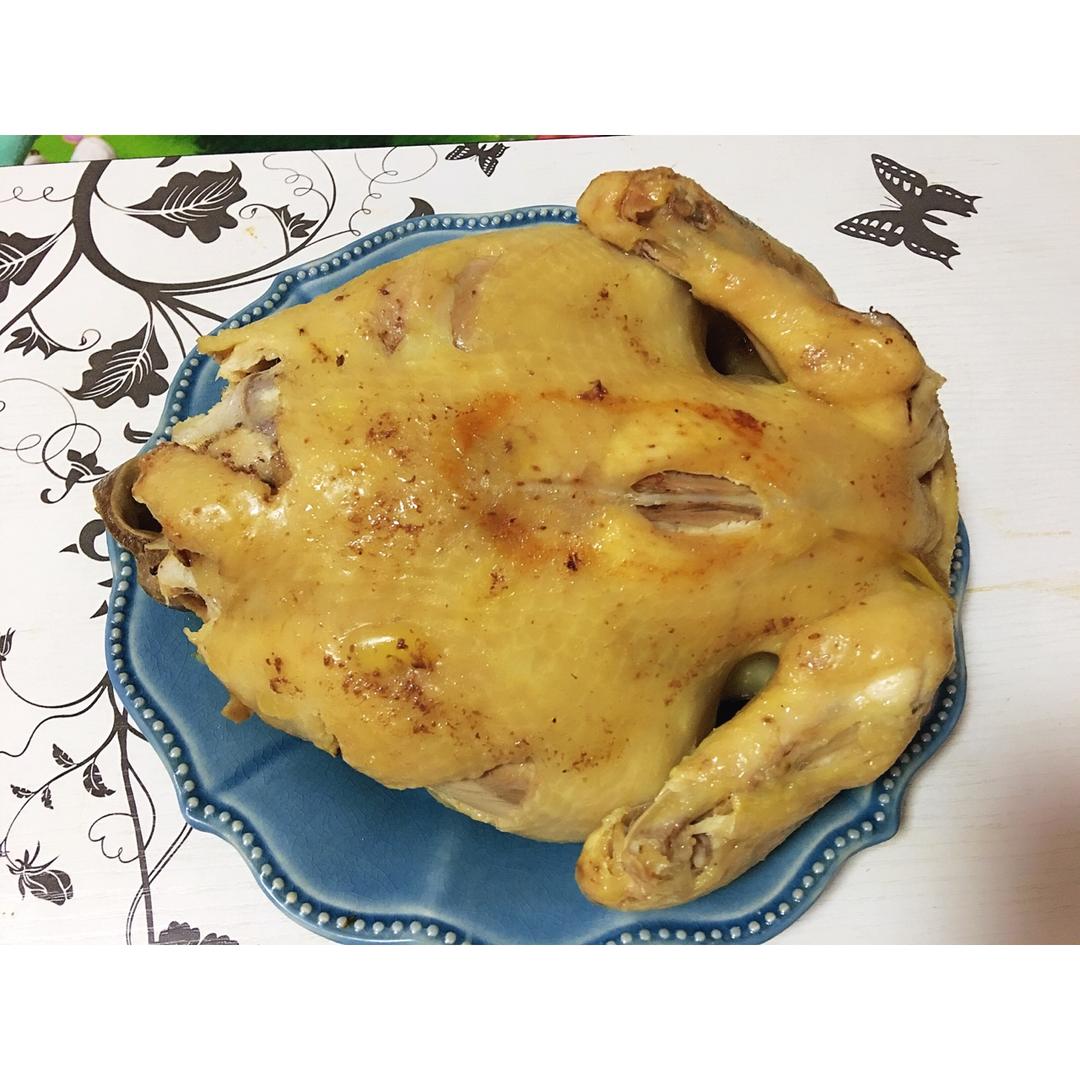 电饭锅盐焗鸡（简易版）