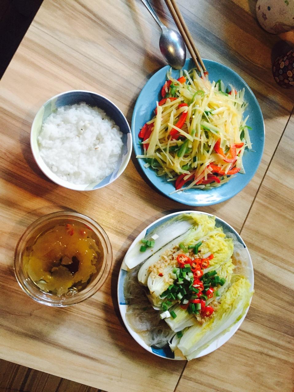 蒜蓉粉丝蒸娃娃菜