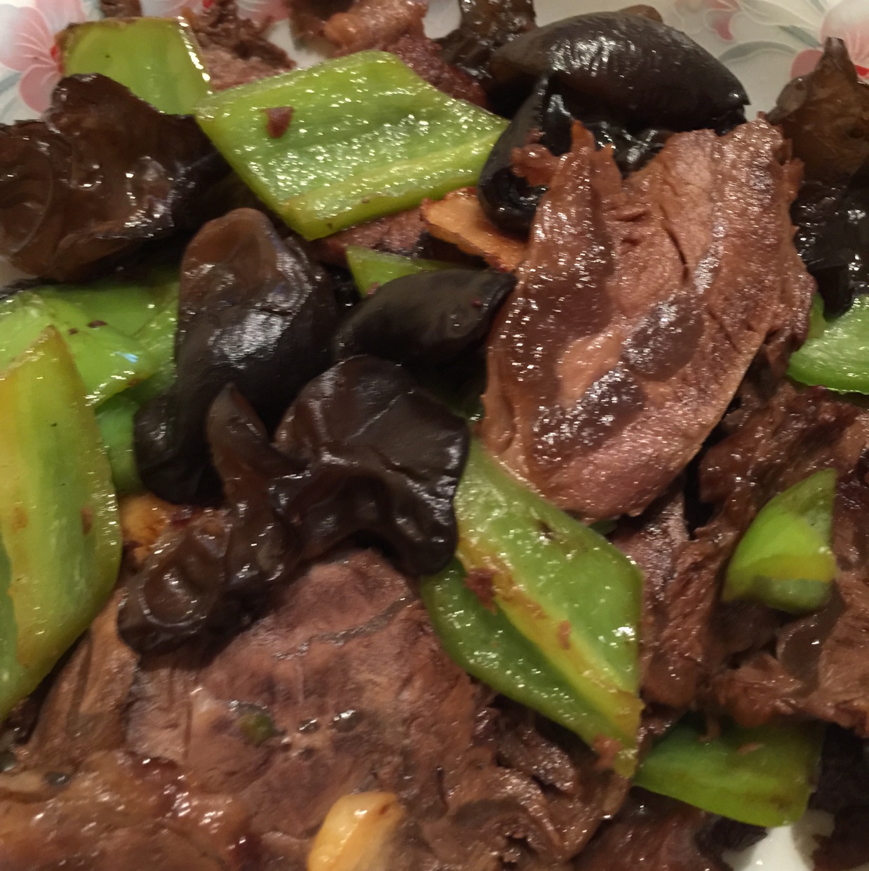 回锅牛肉