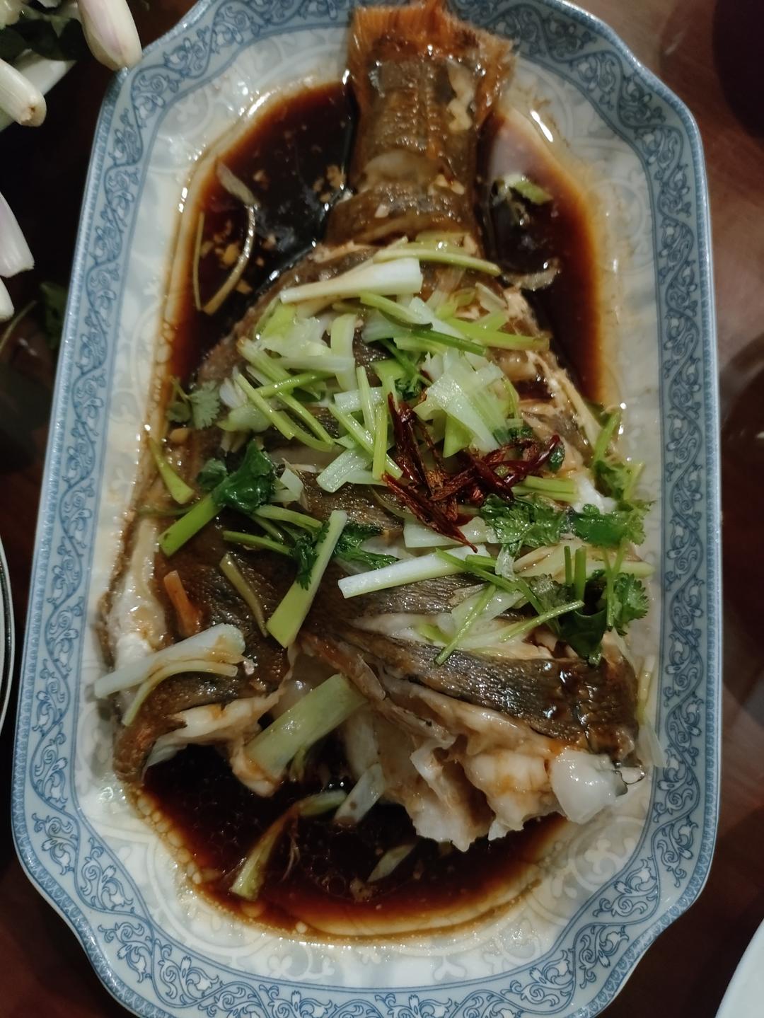 清蒸长寿鱼