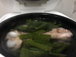 海白菜萝卜排骨汤的做法 步骤9