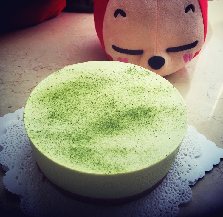 抹茶冻芝士蛋糕