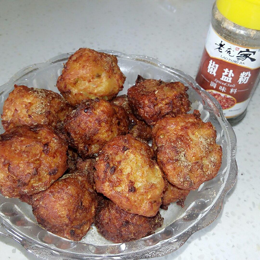 炸萝卜丸子