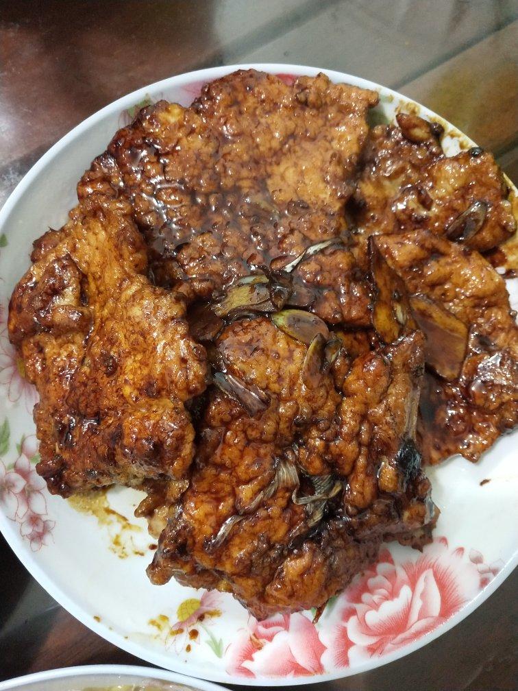 超嫩超香的葱烤大排