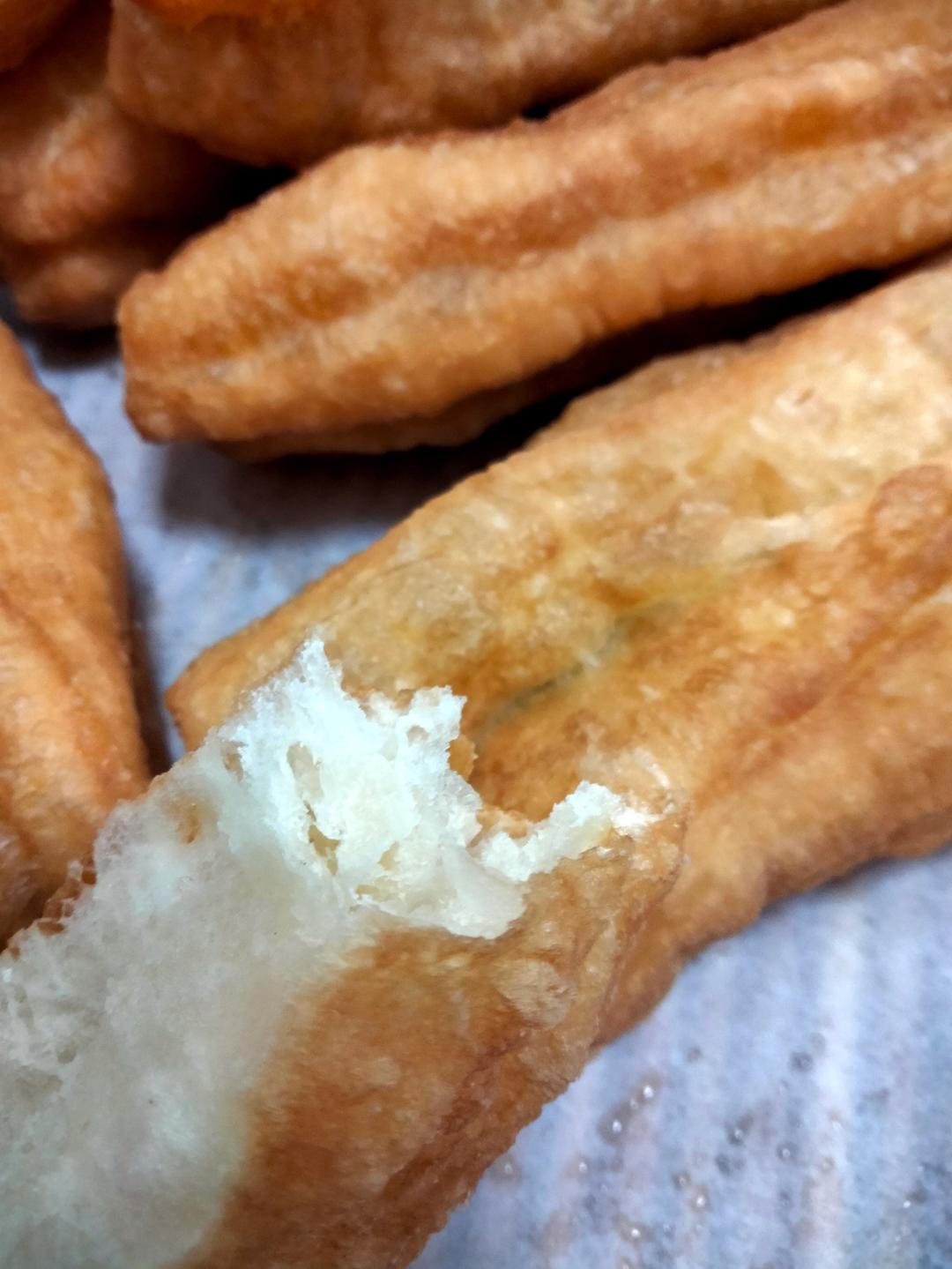 快手早餐～自制油条（酵母版，不含泡打粉、膨松剂）