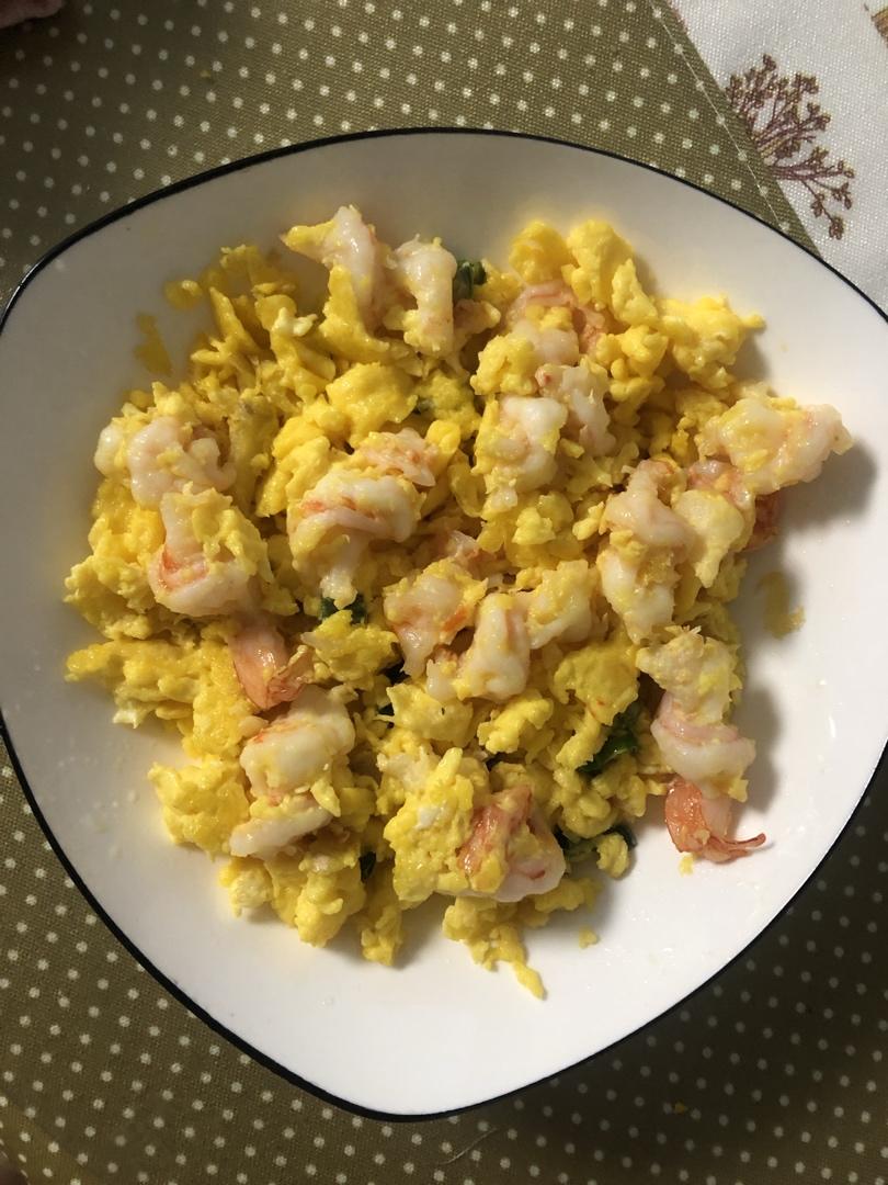 虾仁滑炒鸡蛋