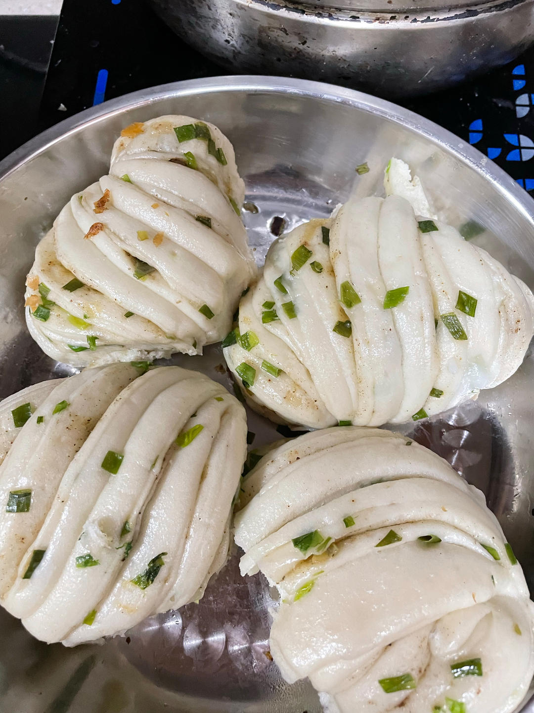 花卷这样做比蒸的还好吃❗️喧软酥脆巨简单