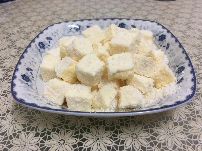椰蓉牛奶小方