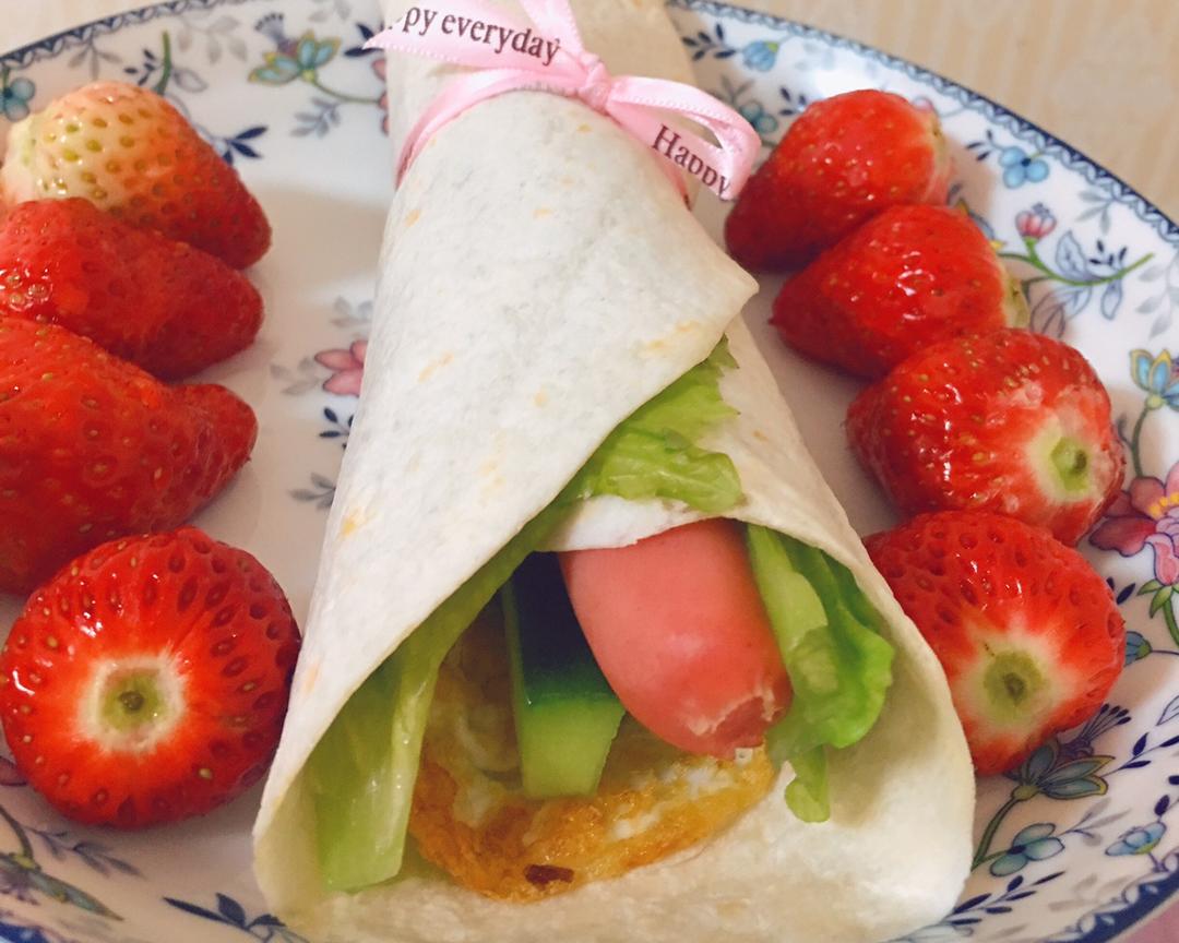 简易版鸡肉卷（减肥）的做法