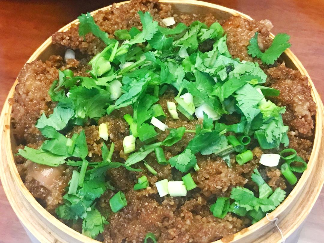 粉蒸羊肉的做法