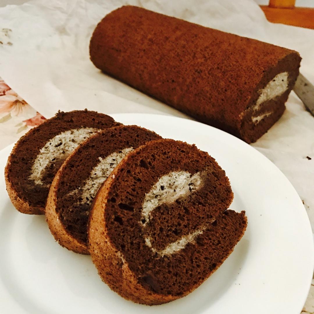 奥利奥咸奶油巧克力卷