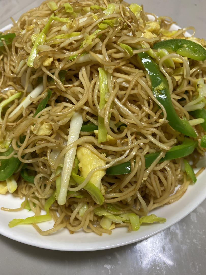 豉油皇炒面，最详细的教程，家常做法