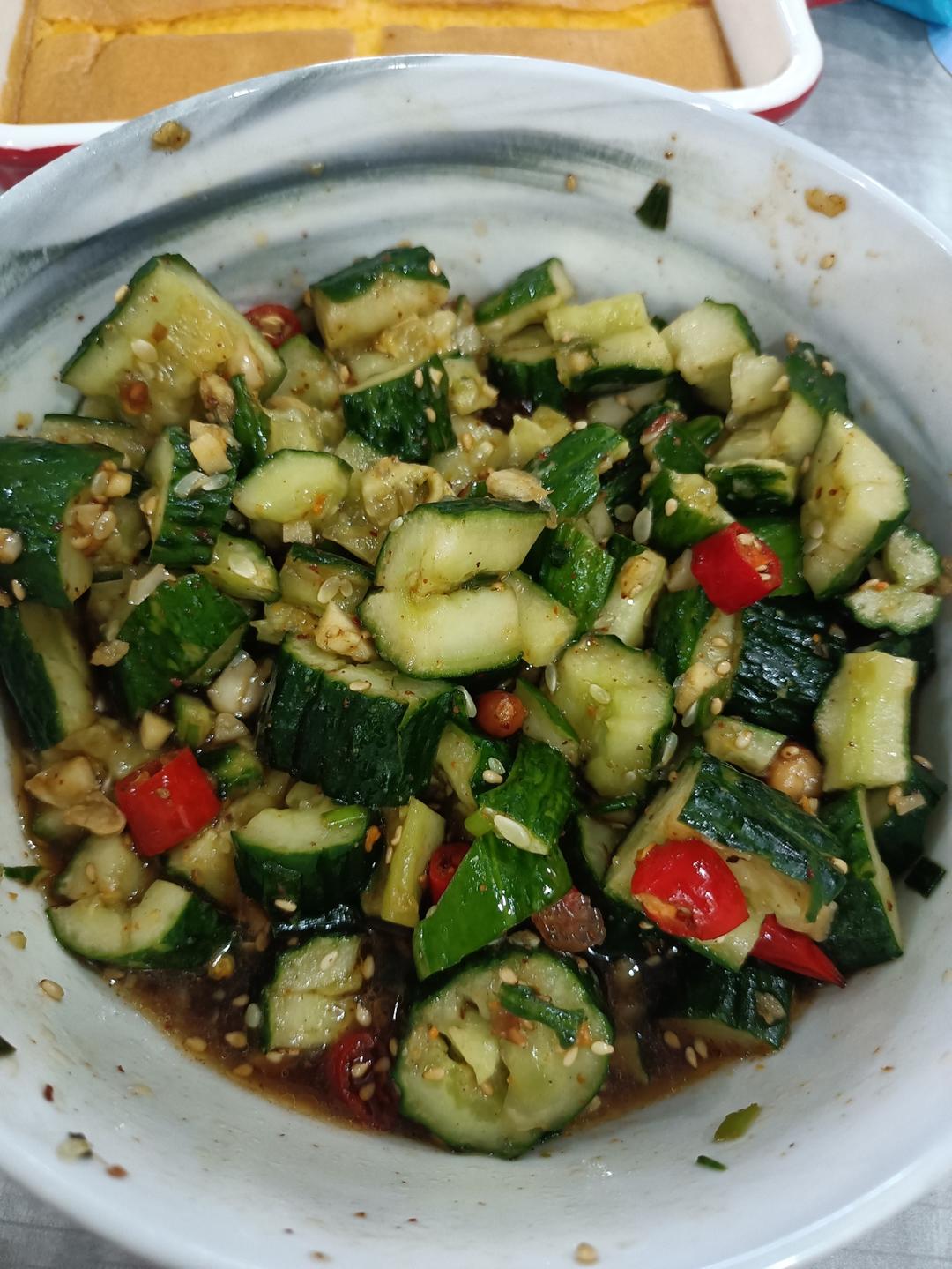 🌈酸酸辣辣巨开胃～超过瘾的凉拌黄瓜