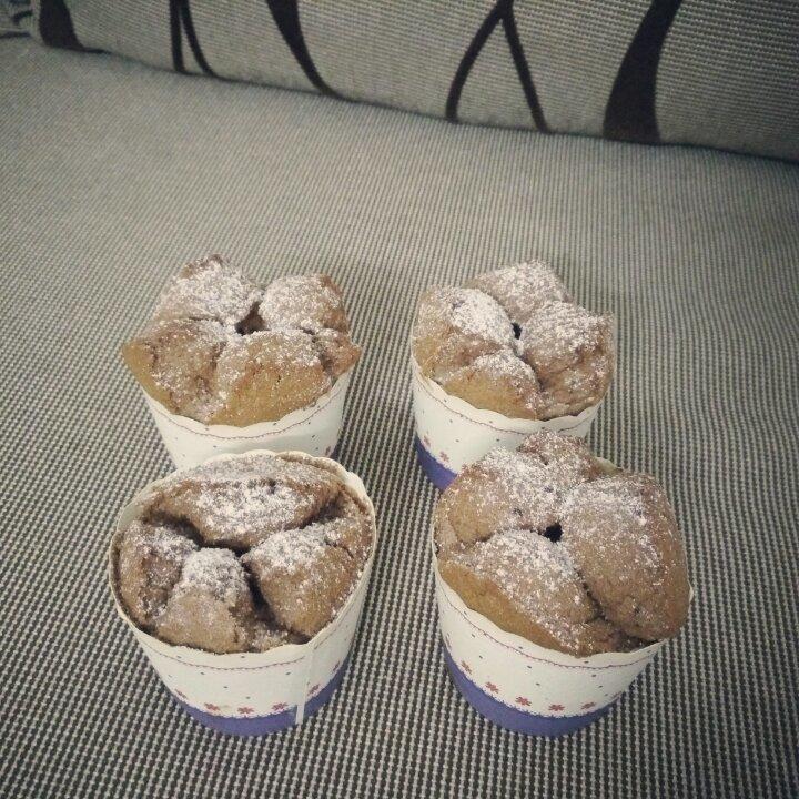 可可戚风纸杯蛋糕