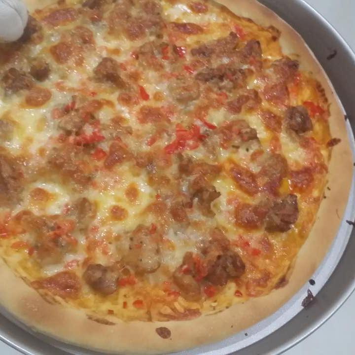 黑椒鸡肉比萨（君之配方）