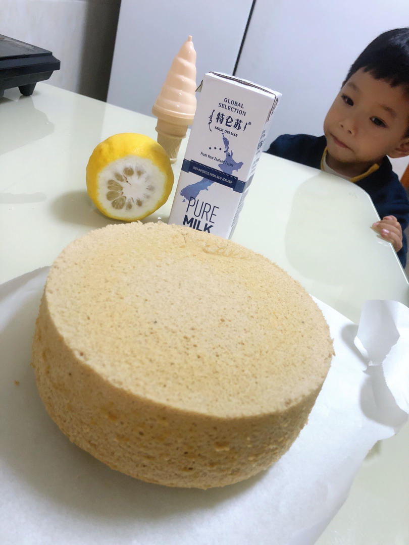 超柔软6寸戚风蛋糕(附8寸配方)零失败 超详细‼️含操作视频