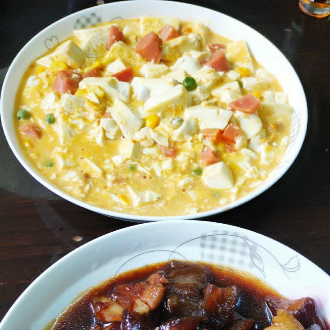 蟹黄豆腐