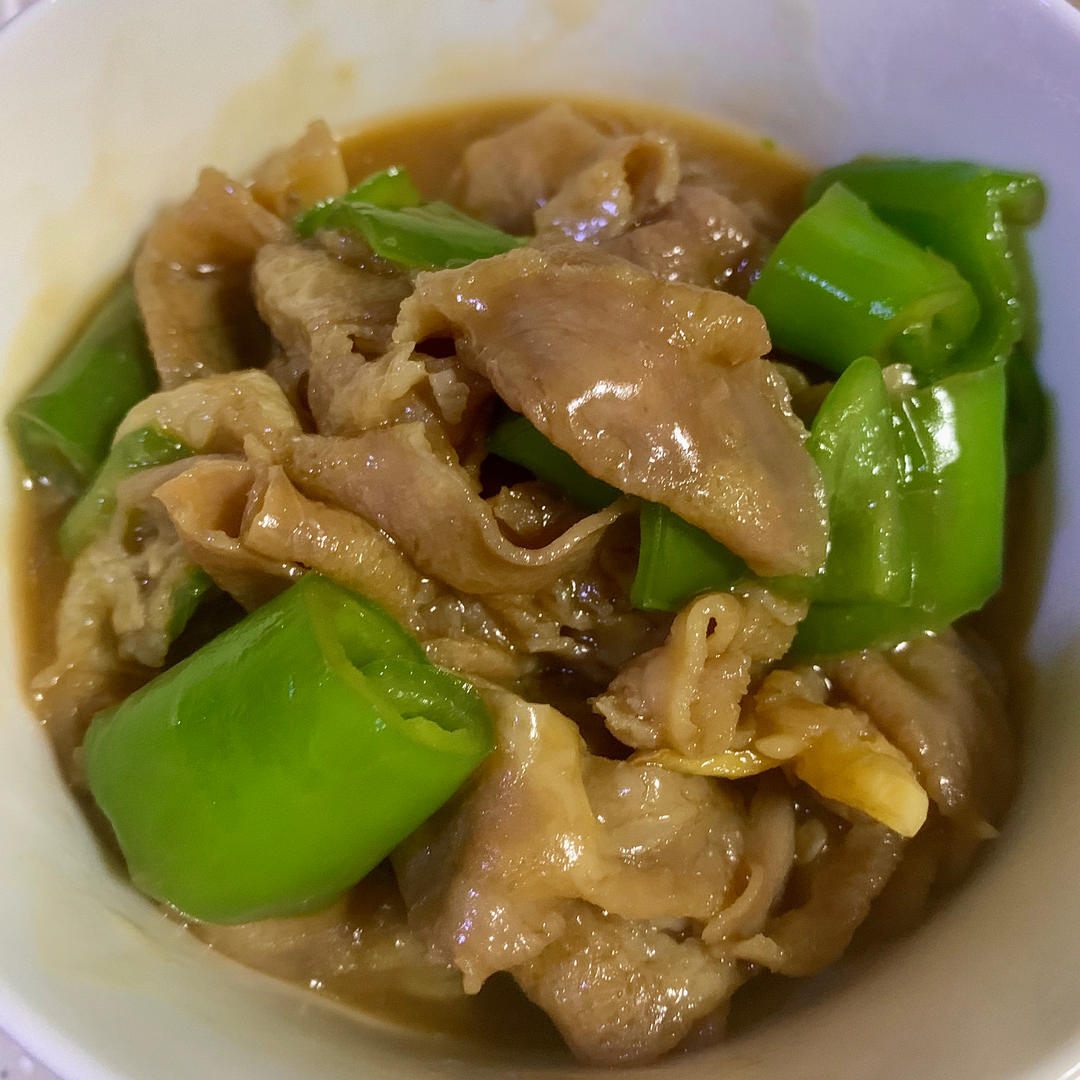 好吃到舔盘的双椒炒肥牛❗️拌饭绝了