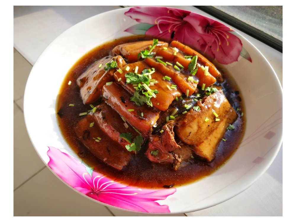 年节家宴菜2：梅菜扣肉 & 米粉肉