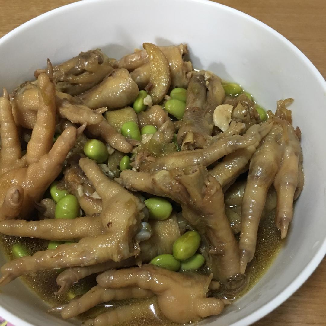 红烧鸡爪子