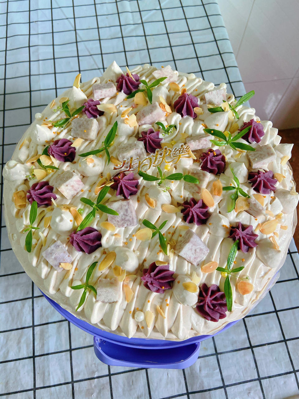 复刻❗️喜茶家～芋泥爆浆蛋糕