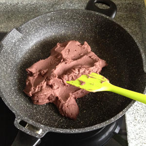 轻松炒一锅香甜不腻口感绵沙的古早味红豆沙的做法 步骤9