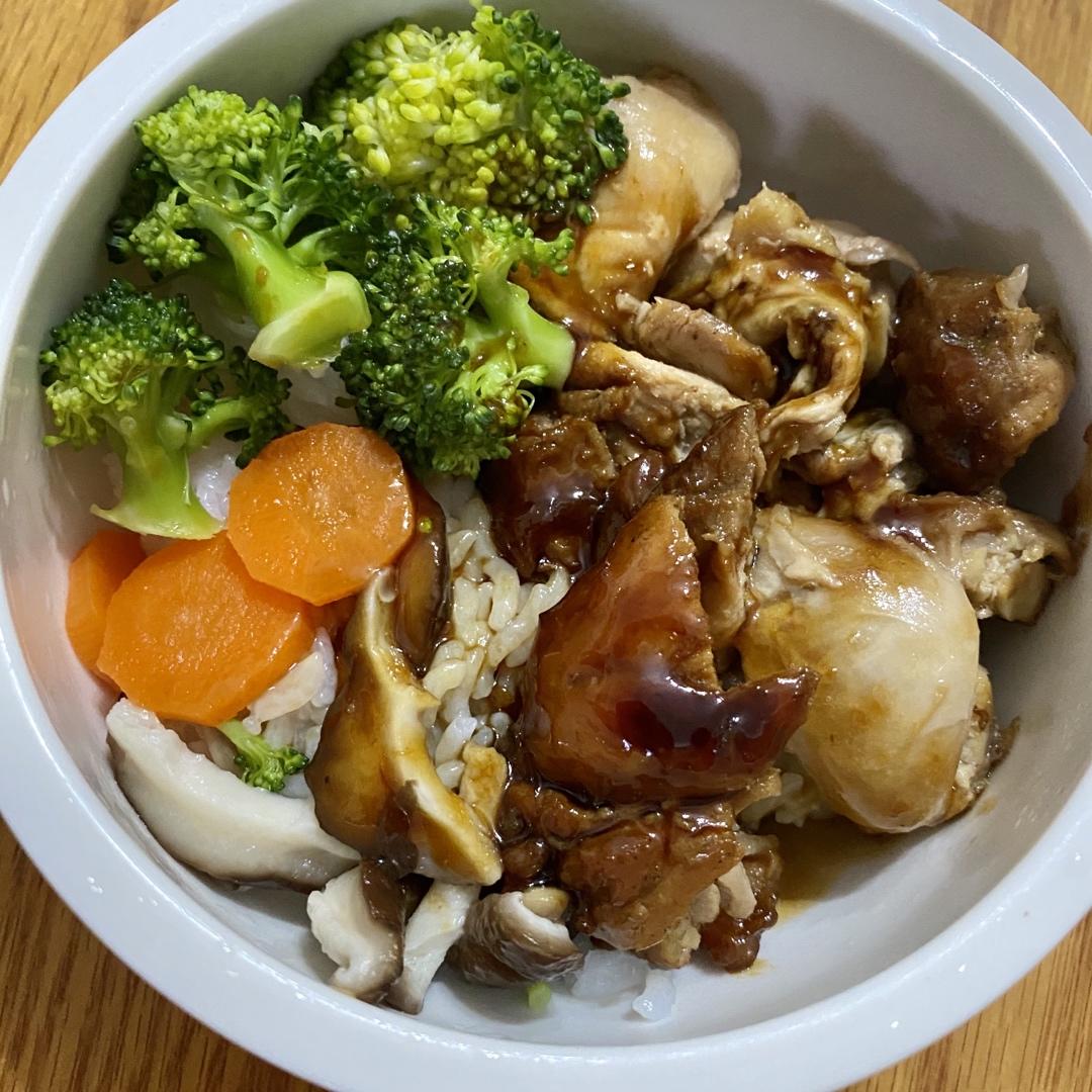 照烧鸡腿饭