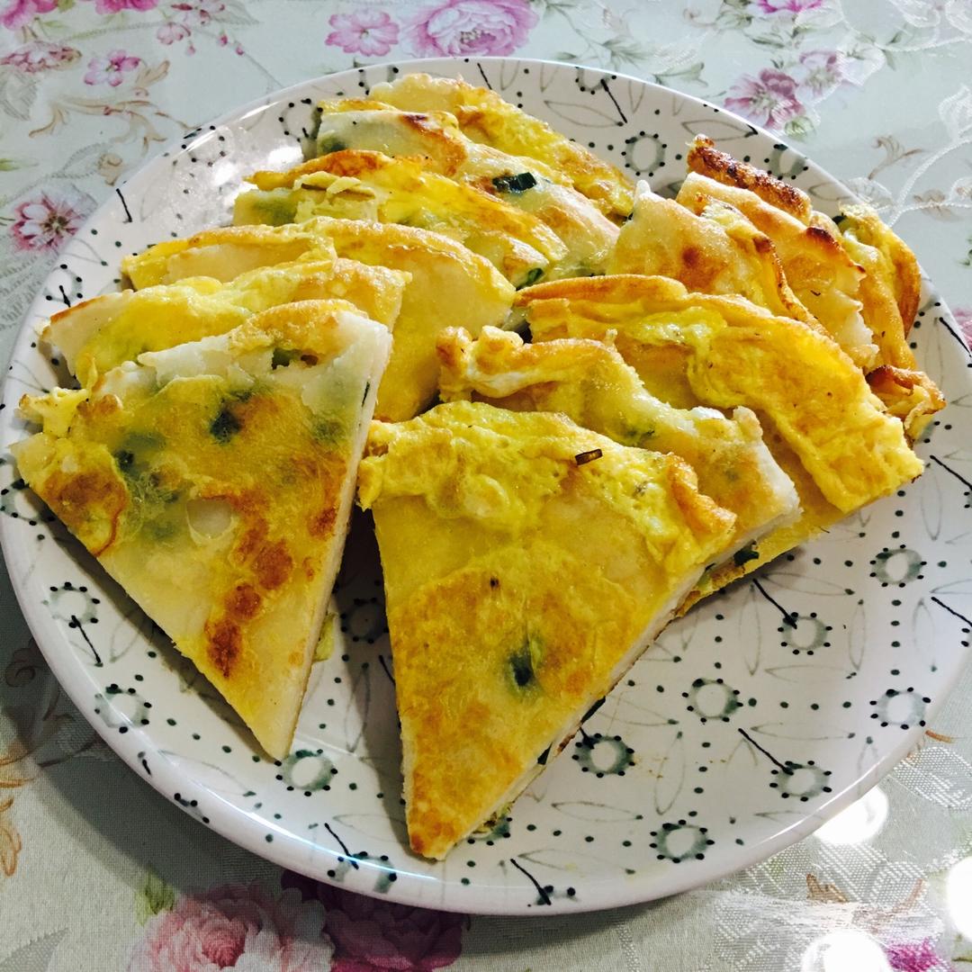 susu2013148做的鸡蛋葱油饼