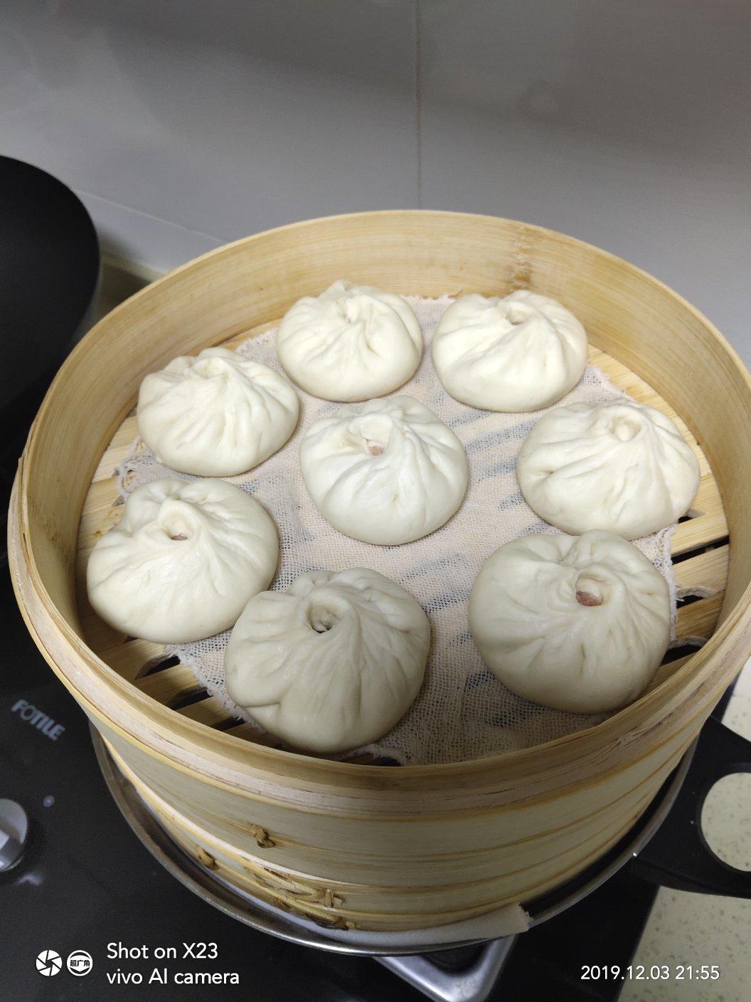 家庭手工肉馅大包子