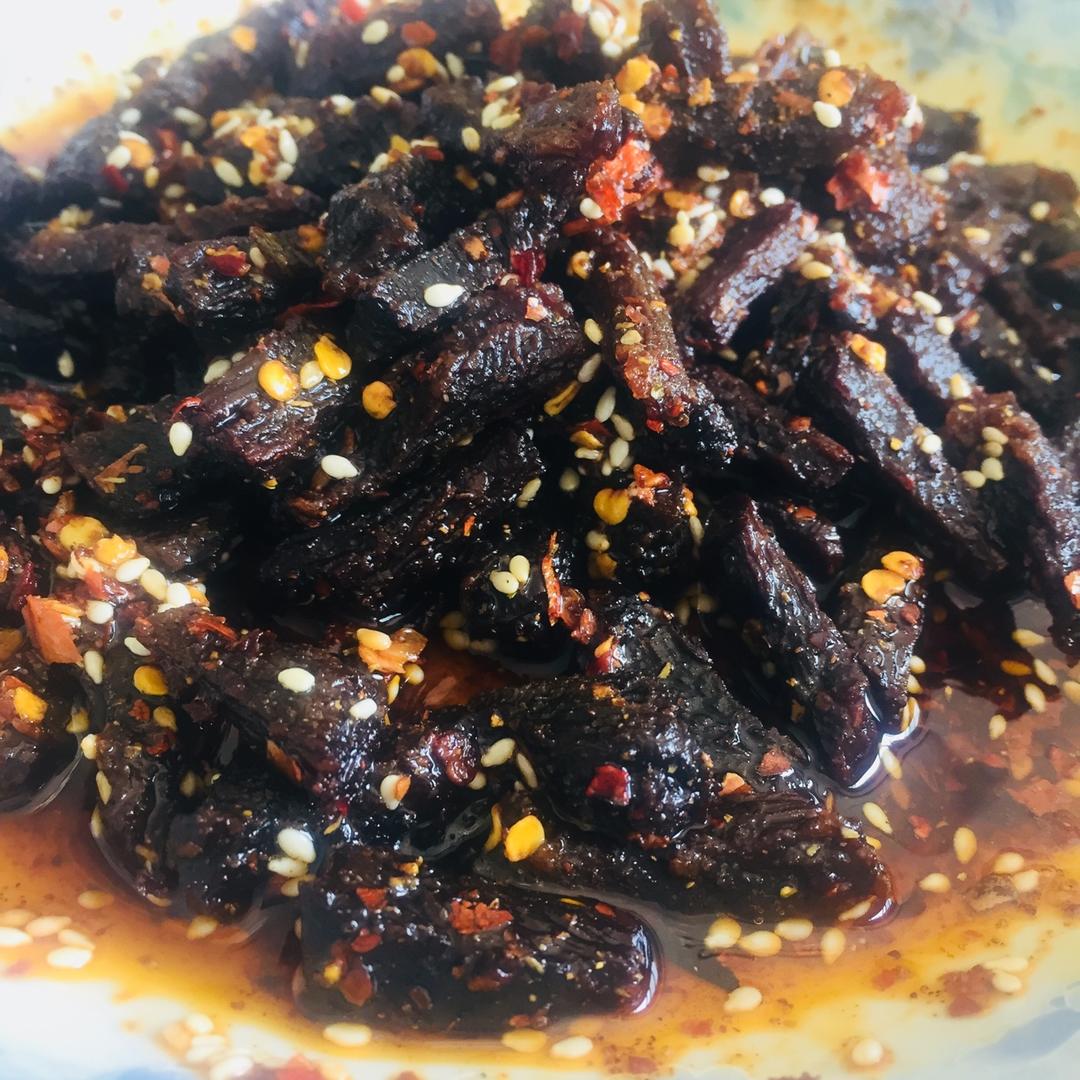 麻辣牛肉干