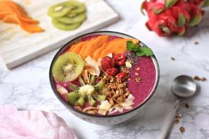 【山姆厨房】奇亚籽火龙果smoothie bowl的做法 步骤7