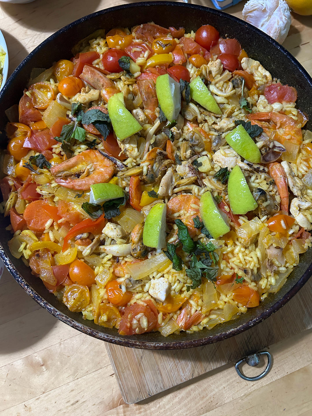 【0536】西班牙海鲜饭（paella） <302小厨房>