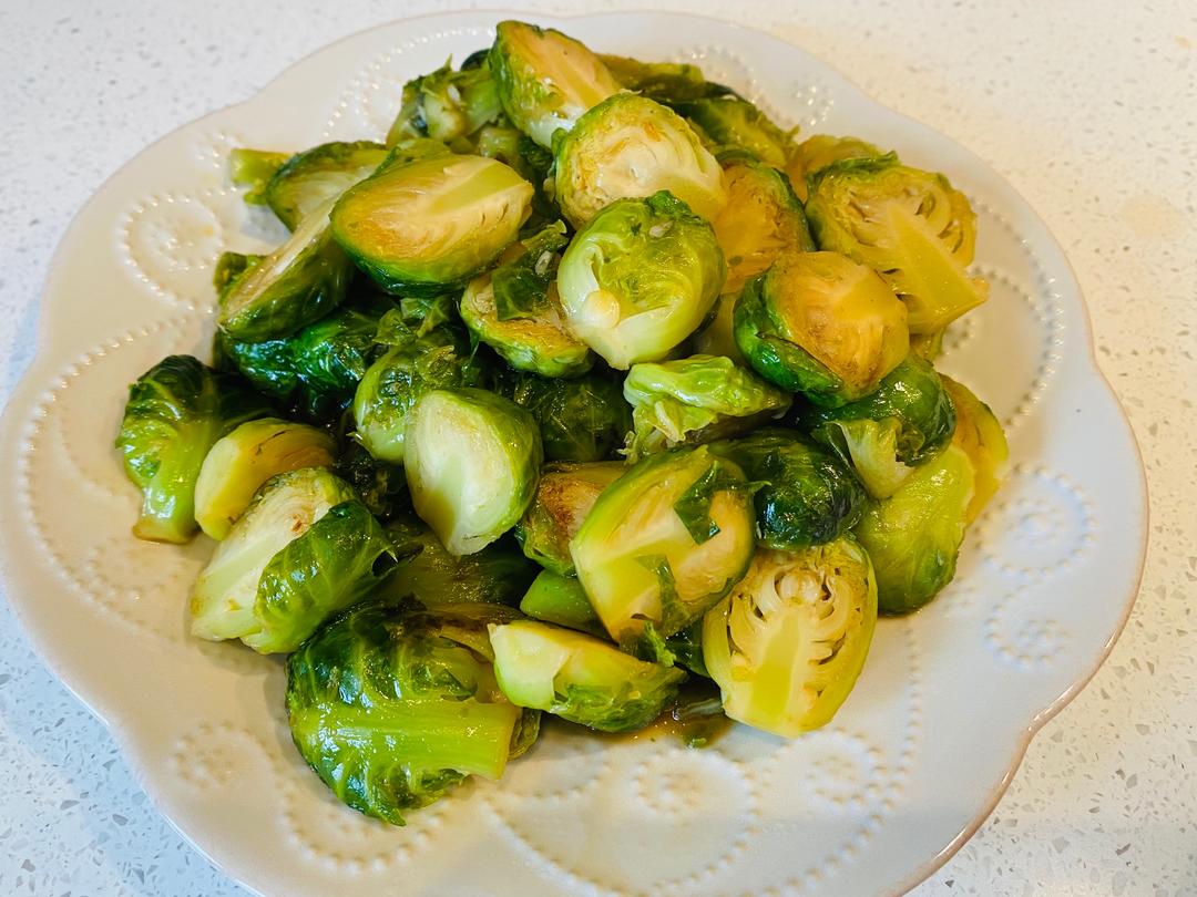 清炒抱子甘蓝的做法