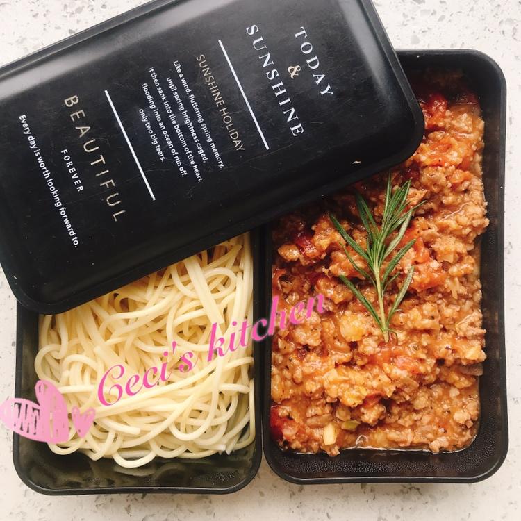 可媲美西餐厅的肉酱意面