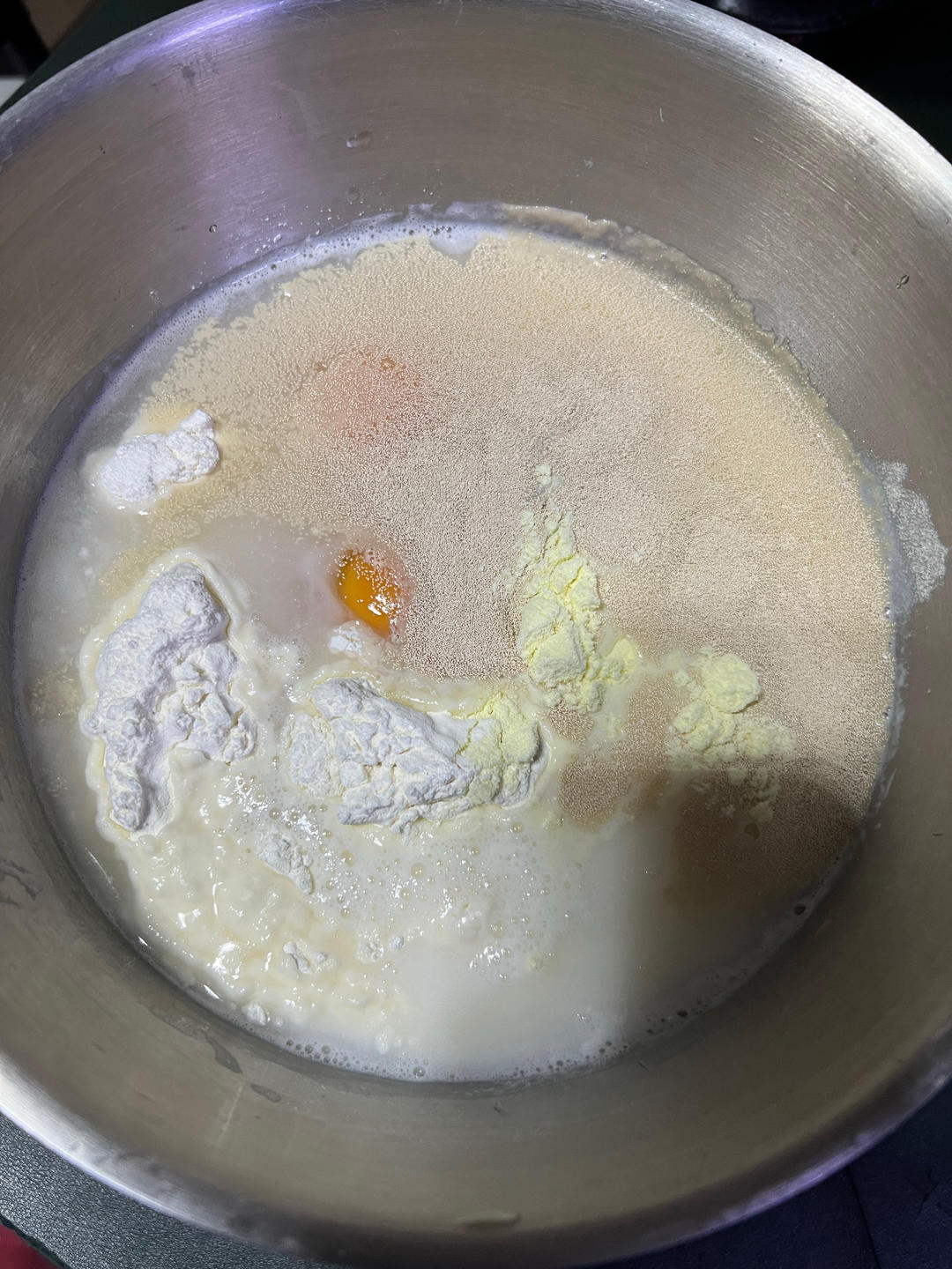 纯奶手撕吐司的做法 步骤1