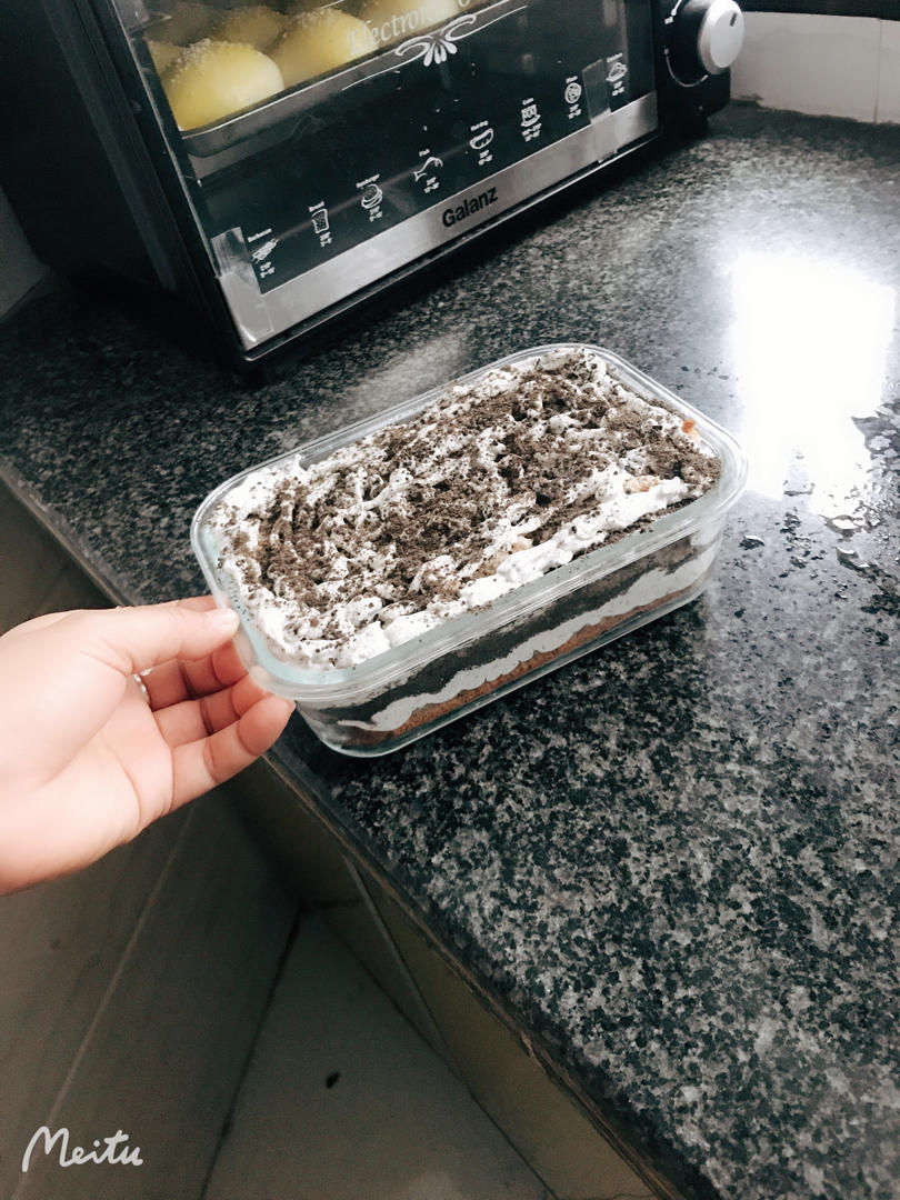 低糖不腻的奥利奥咸奶油蛋糕盒子