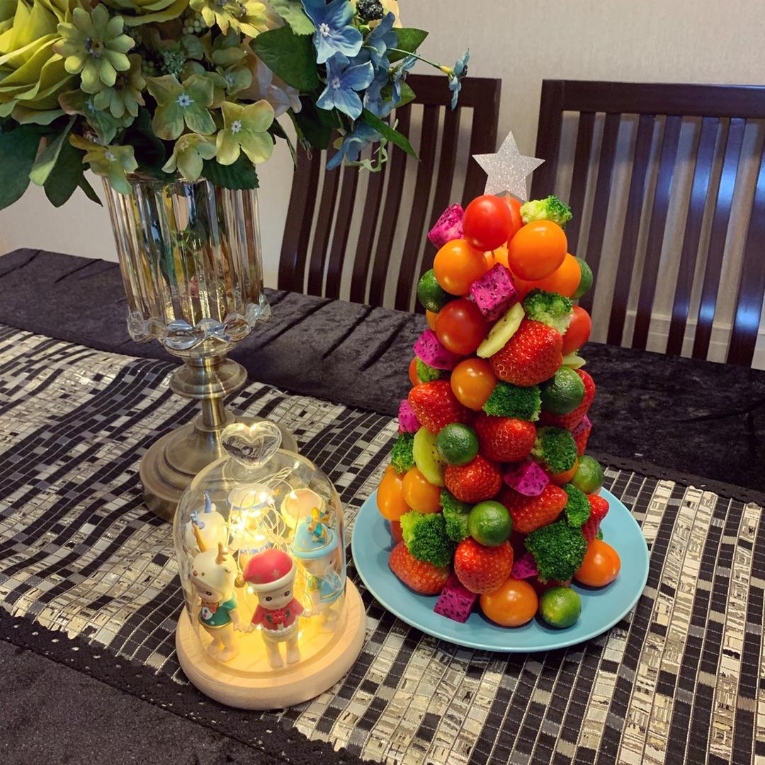 【水果圣诞树】