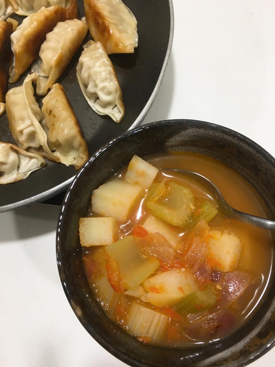 超级浓超好喝的番茄土豆汤