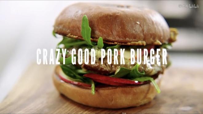 [Jamie Oliver]猪肉汉堡Crazy Good Pork Burger的做法