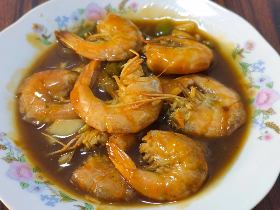 油焖大虾