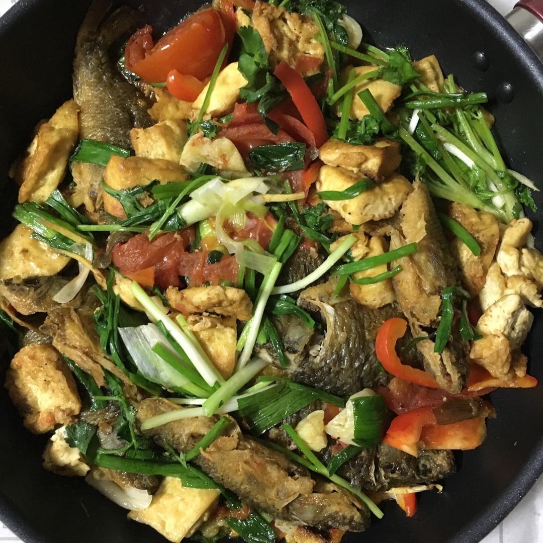 豆腐焖鱼
