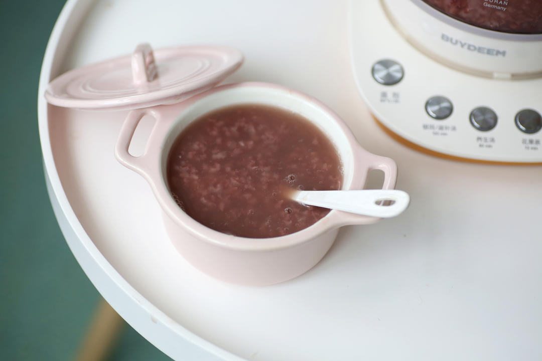 红豆莲子粥【10月北鼎养生壶食谱】的做法