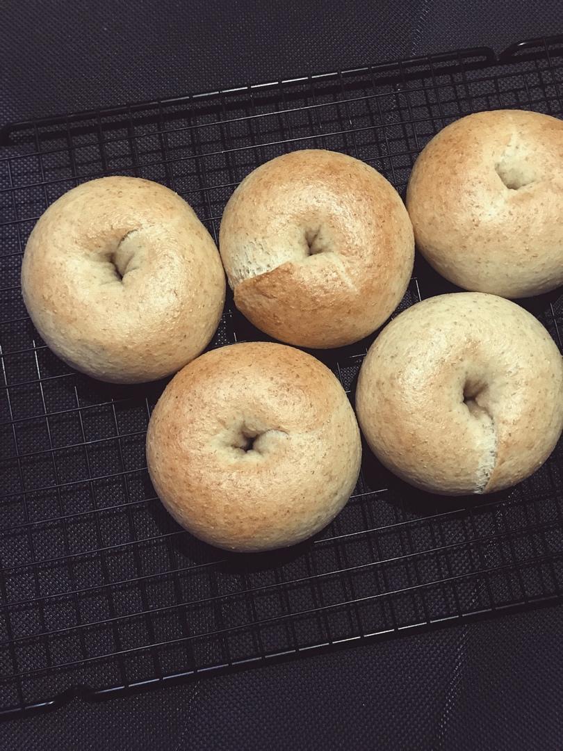 100%全麦贝果 基础纯全麦贝果