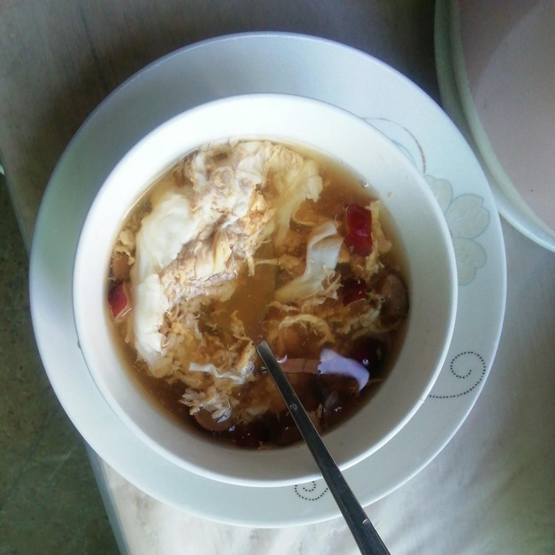 老红糖醪糟窝鸡蛋