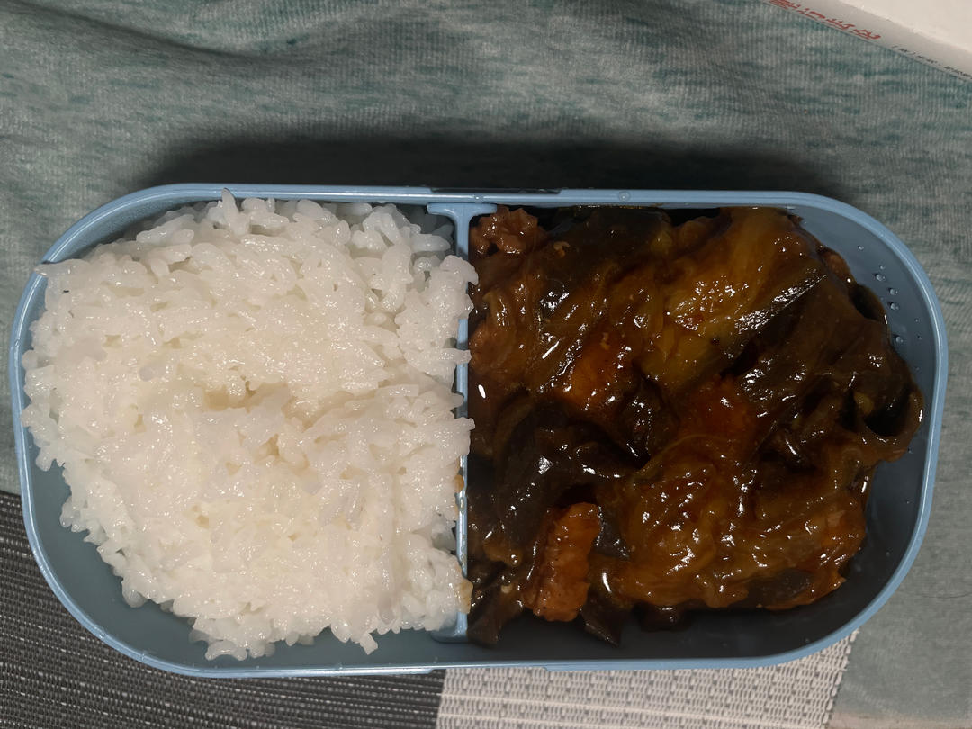 少油版茄子炒肉