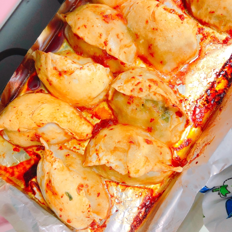 烤箱饺子——超好吃哦！的做法 步骤7