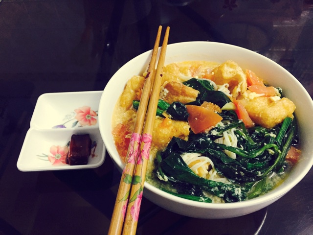 西红柿鸡蛋面