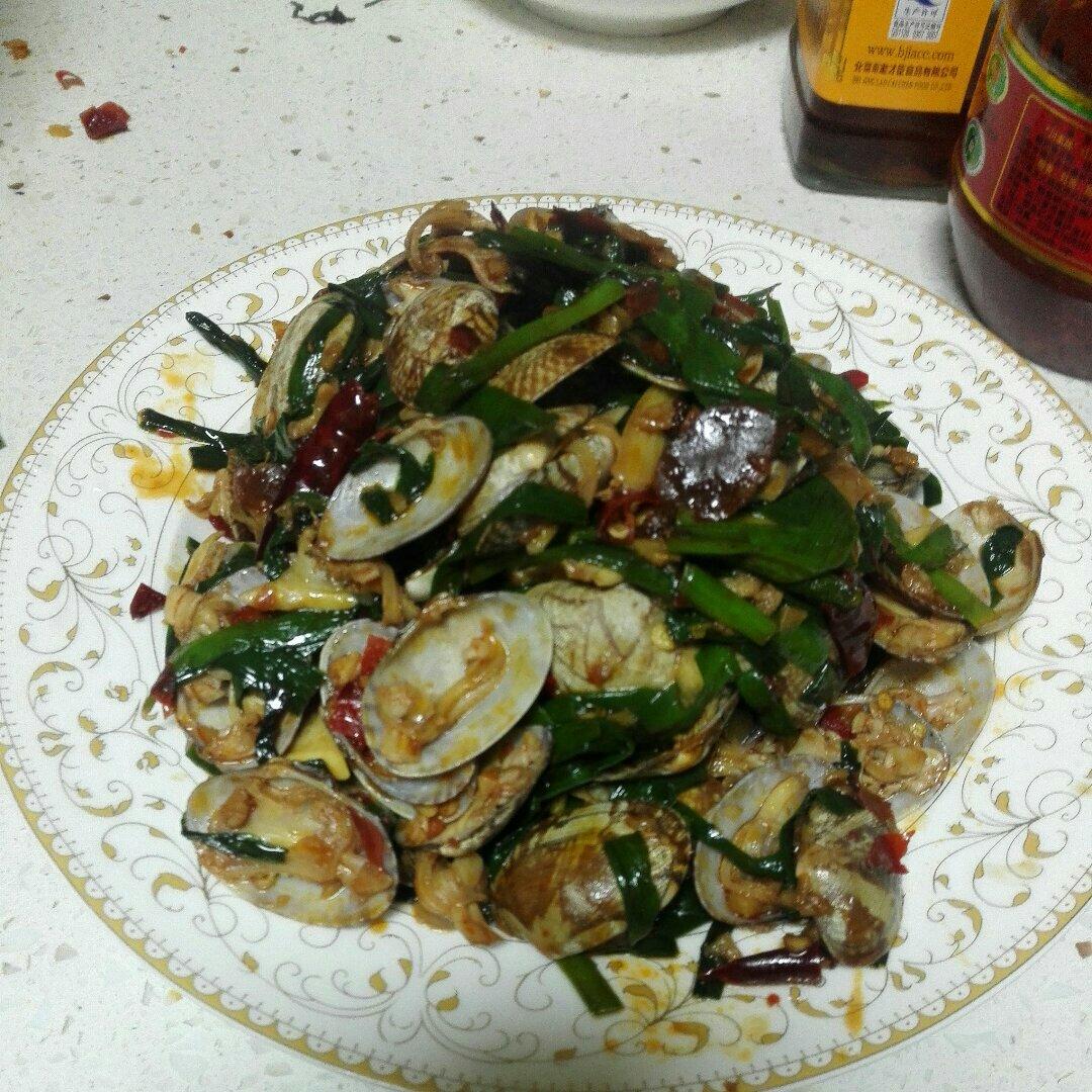 爆炒花甲