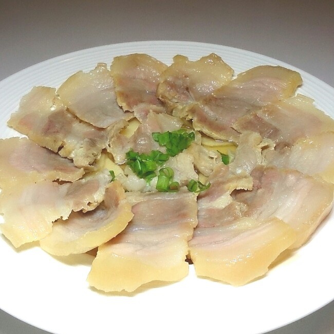 千张蒸咸肉